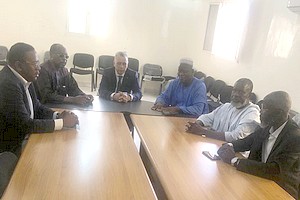 Le président de la CNDH reçoit l’Association Mauritanienne pour l’Eradication de l’Esclavage et ses Séquelles