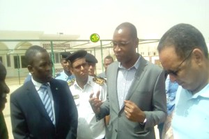 Le ministre du commerce visite la ville d'Atar et s'informe sur plusieurs infrastructures vitales dans la ville