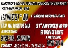 Grand concert de musique destiné à la récolte de fonds pour l’aide aux personnes handicapées