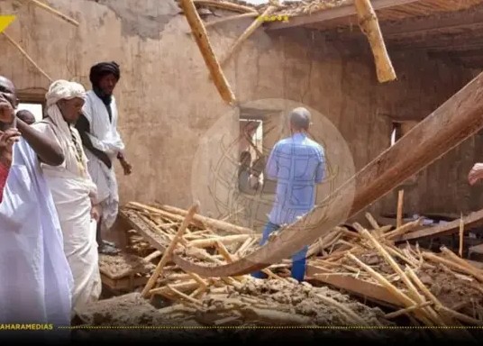 Décès d’un élève à Néma, Ghazouani ordonne la construction d’une école à la place de la classe qui s’est effondrée