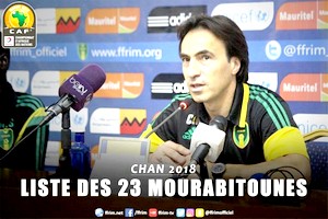 CHAN 2018 : liste des 23 mourabitounes sélectionnés par Martins