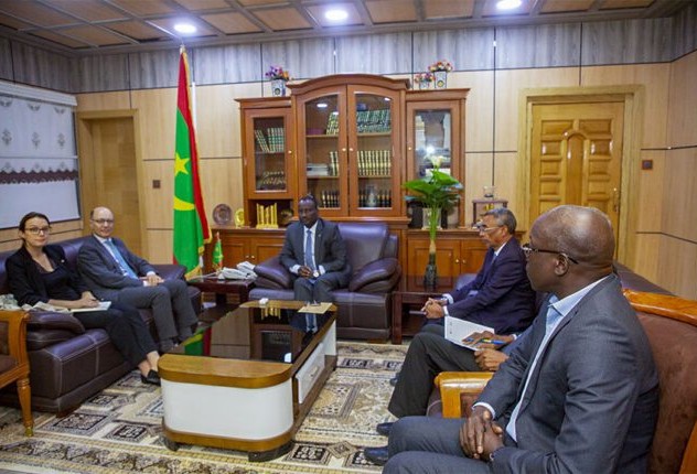 Le ministre de la Justice reçoit une délégation de la CPI