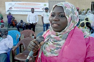 En images : Les Jeunes CRACS à Dar el Beida pour parler de déperdition et abandon scolaire des jeunes filles