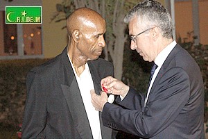 Mauritanie/France. Le Pr Cheikh Saad Bouh Kamara chevalier de la légion d’honneur [PhotoReportage]