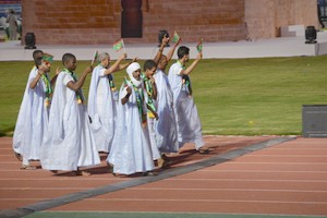 Jeux Africains : La délégation mauritanienne a défilé à Rabat