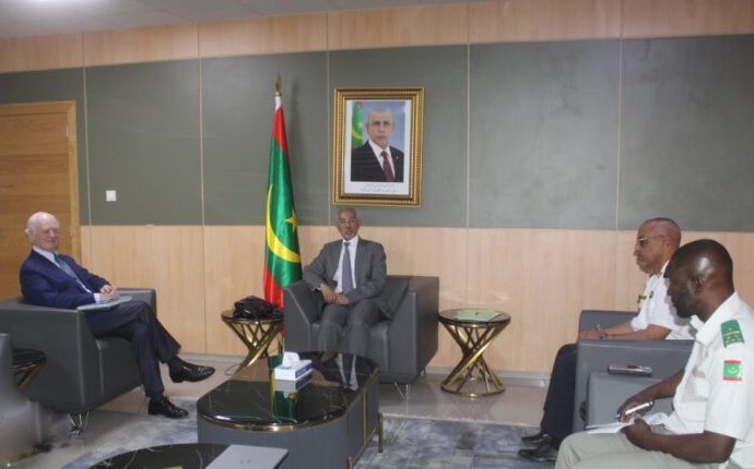 Le ministre de la Défense reçoit l’émissaire des Nations unies pour le Sahara occidental