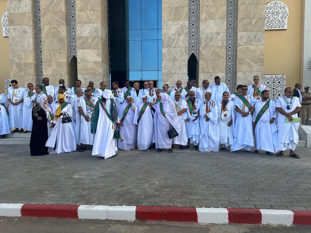 Mauritanie : concomitamment à l’ouverture de la session parlementaire, des députés organisent un sit-in de solidarité avec Gaza