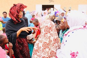 [PhotoReportage] Netteg: Des kits alimentaires distribués à 250 familles démunies