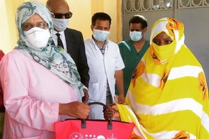 Distribution de kits d’accouchements à 5.000 femmes rurales et 25 structures de santé à l’intérieur du pays