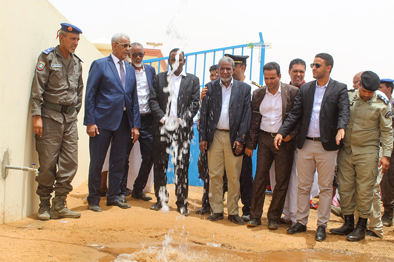 Le ministre de l’Hydraulique inaugure le projet d’alimentation de Djigueni et Weinatt Zbel en eau potable 