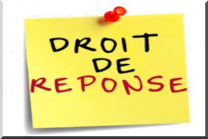 Droit de réponse à la note de Mr .Amadou Bocar Ba relative à la réunion de Chleikha, la capitale de Zbeiratt publié sur le Site CRIDEM le 09 Septembre 2014 à 23 h 20