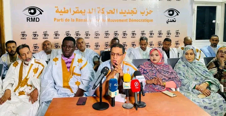 Le parti Tahaddi réaffirme son rejet d'un troisième mandat pour Ghazouani et appelle au changement