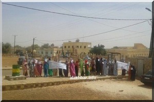 Protestations au Hodh Gharbi revendiquant l’eau potable