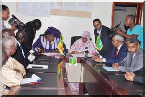 Signature du procès-verbal de la visite en Mauritanie de la ministre sénégalaise de l'Elevage et de l'Economie animale