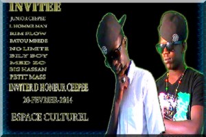 Espace Culturel Diadié Tabara Camara – Concert Rap ce jeudi 20 février à 20h30 
