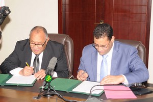 Signature d’une convention Mauritanie-FADES pour la réhabilitation de la route Aleg-Boutilimit 