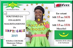 Fatou Diop , la candidate mauritanienne remporte la finale de l’émission Sen Petit Gallé