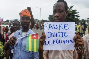 Togo : forte mobilisation à Lomé contre le président Faure Gnassingbé