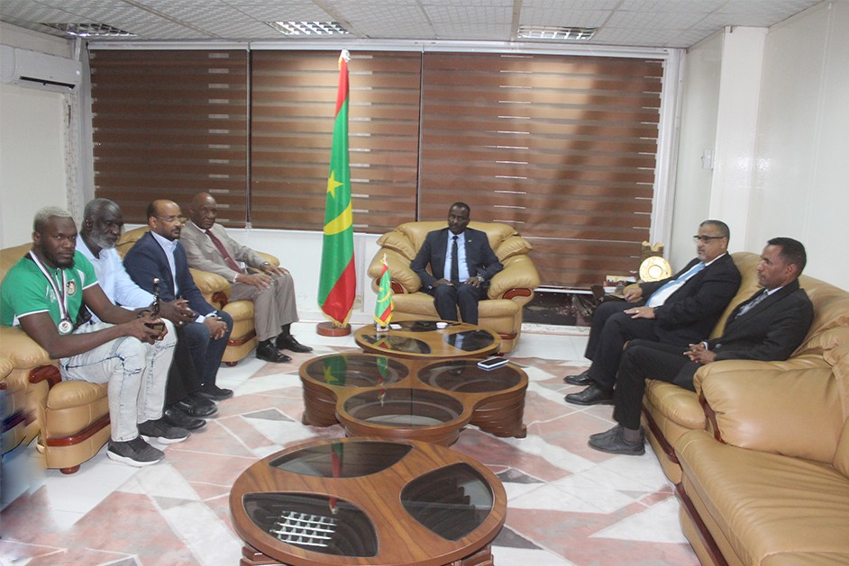 Le ministre des Sports reçoit l’équipe nationale de basketball 3X3