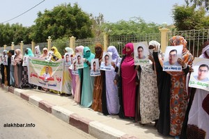 Femmes de Tawassoul en sit-in devant la sûreté nationale