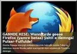 Le navigateur Firefox disponible en pulaar - [Video en pulaar & téléchargement]