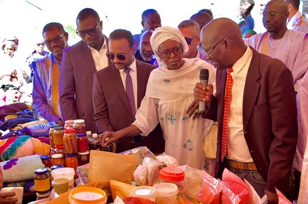 Rosso : L'honorable député Ahmet FALL met en place un marché hebdomadaire des produits locaux transformés 