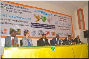 Mauritanie:Forum estudiantin sur le renforcement de la culture du dialogue de la paix sociale 