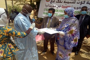 Mauritanie/Covid-19 : Fouta développement contribue aux efforts de l’Etat en matière de prévention et de lutte
