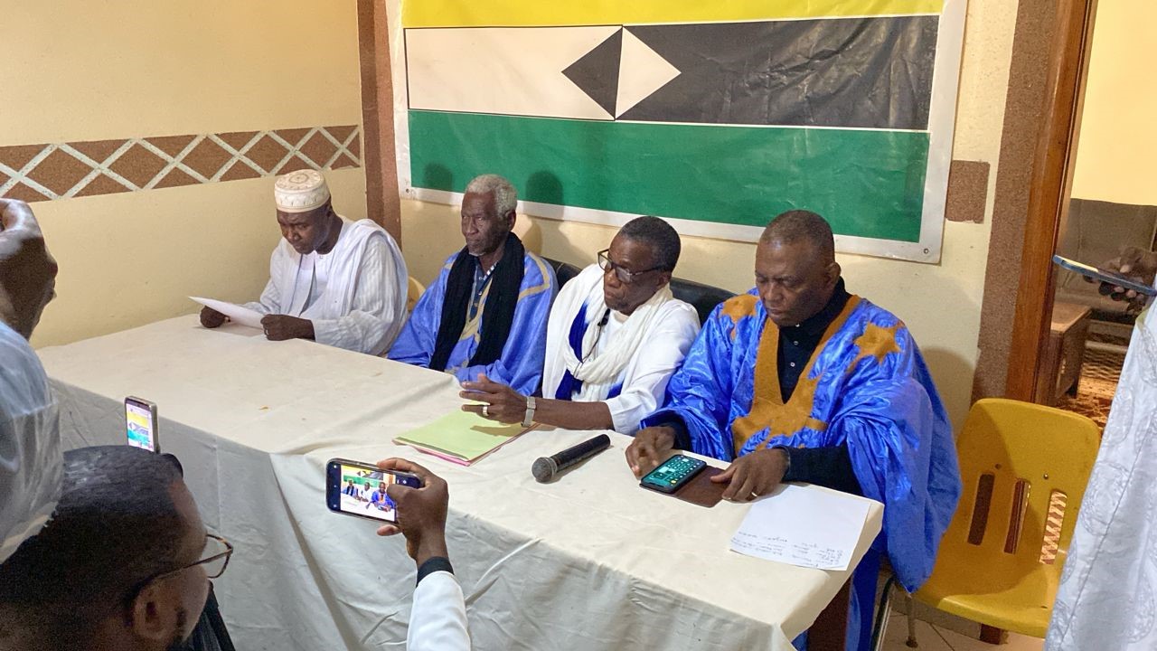 Officialisation du soutien des FPC à Biram DAH Abeid, candidat à la présidentielle de 2024