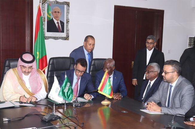 La Mauritanie et le Fonds saoudien pour le développement signent un accord de prêt