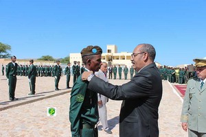 Sortie de la quatrième promotion de sous-officiers et agents du GGSR