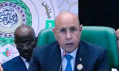 Le discours du président Ghazouani au 31e sommet des dirigeants arabes en Algérie