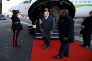 Arrivée du Président de la République à Londres pour participer au sommet afro-britannique de l'investissement