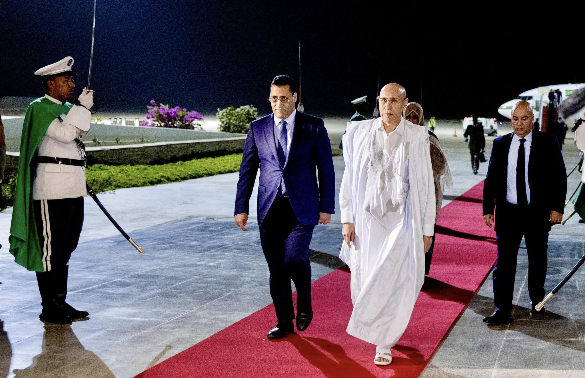 Le président mauritanien est de retour après avoir accompli le pèlerinage