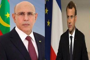 Le Président de la République s’entretient avec son homologue français