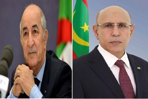 Le Président de la République reçoit une communication téléphonique de son homologue algérien