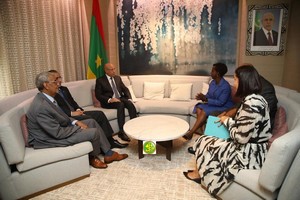 New York : le président mauritanien s'entretient avec Kagamé, Faki, Mushikiwabo, Guterres et Bob Dudley (*)