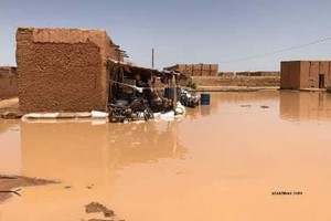 Mauritanie : effondrement de dizaines d’habitations à Bassiknou à la suite des inondations (Photos)