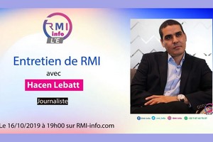 Vidéo. Entretien de RMI avec Hacen Lebatt, Journaliste