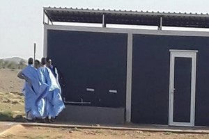 Les étudiants de la Grande Mahadra Chinguitiya à Akjoujt refusent d’étudier dans des containers
