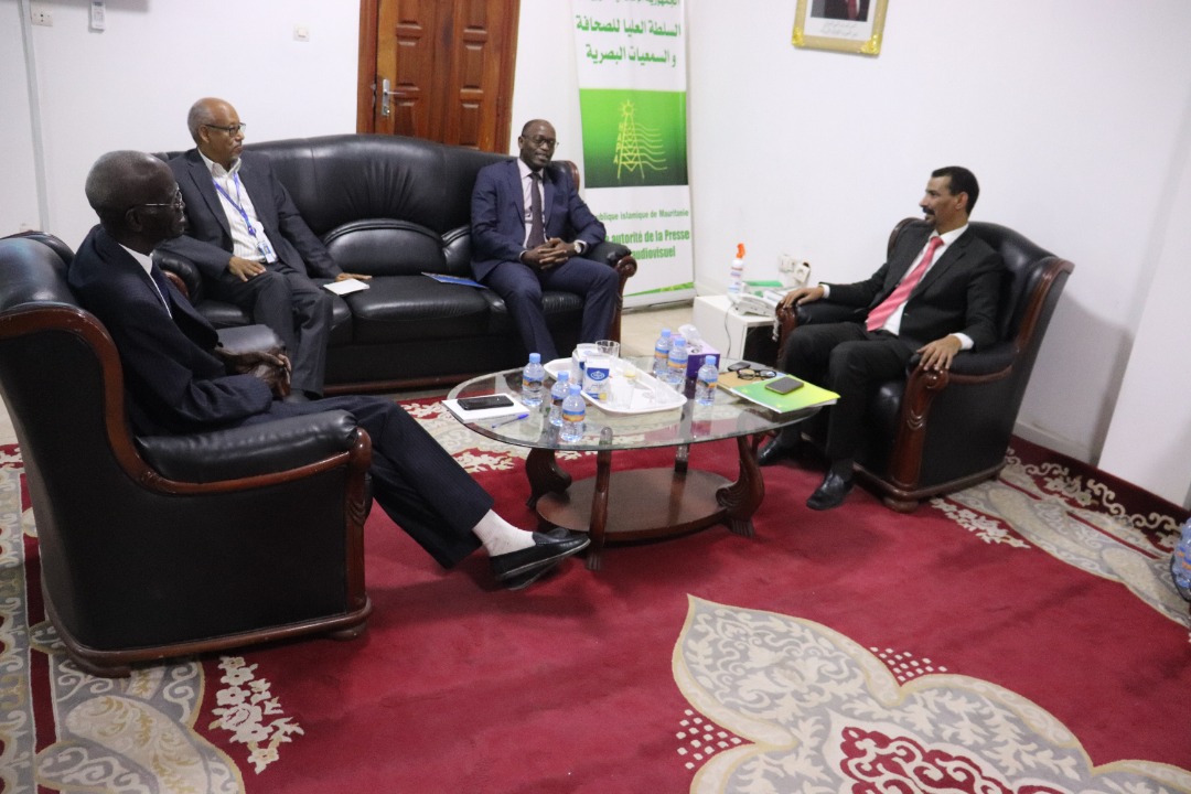 Le Président de la HAPA reçoit le Représentant Résident du Programme des Nations Unies