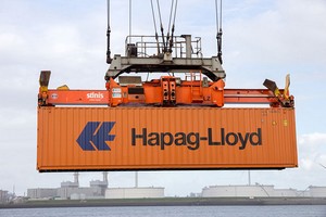 Hapag-Lloyd géant du transport maritime dessert le port de Nouakchott