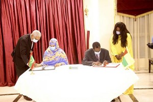 Nouakchott et Bissau signent un accord de coopération commerciale et industrielle