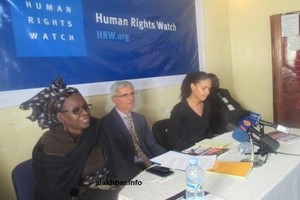 Conférence de presse de Human Rights Watch : les « Taupes » ont réussi à faire capoter la séance 
