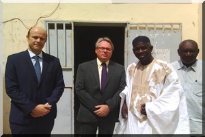 Le Président Ibrahima Moctar SARR reçoit Monsieur Joël MEYRE, l’ambassadeur de France en Mauritanie