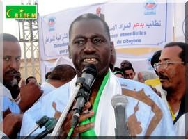 Discours de Kane Hamidou Baba lors du meeting des partis de la coalition de la Majorité 