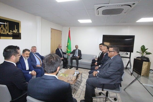 Le ministre des Mines s’entretient avec l’ambassadeur turc et la société Kardemir Holding