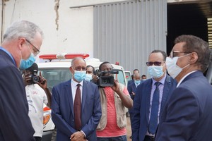 COVID-19 : Kinross Tasiast remet au Gouvernement un don de 38 ambulances [PhotoReportage] 