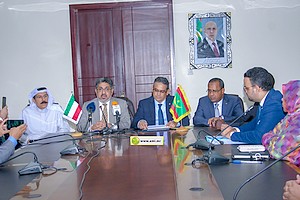Mauritanie-Koweït : signature d'un accord de prêt pour le financement de la route Nema-Nbeikite Lahouach