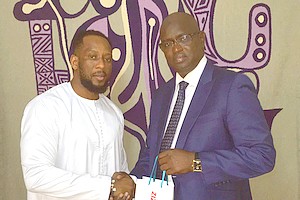 « ZIZ FASHION » reçu par le nouveau ministre de la Culture du Sénégal, Monsieur Abdou Latif Coulibaly